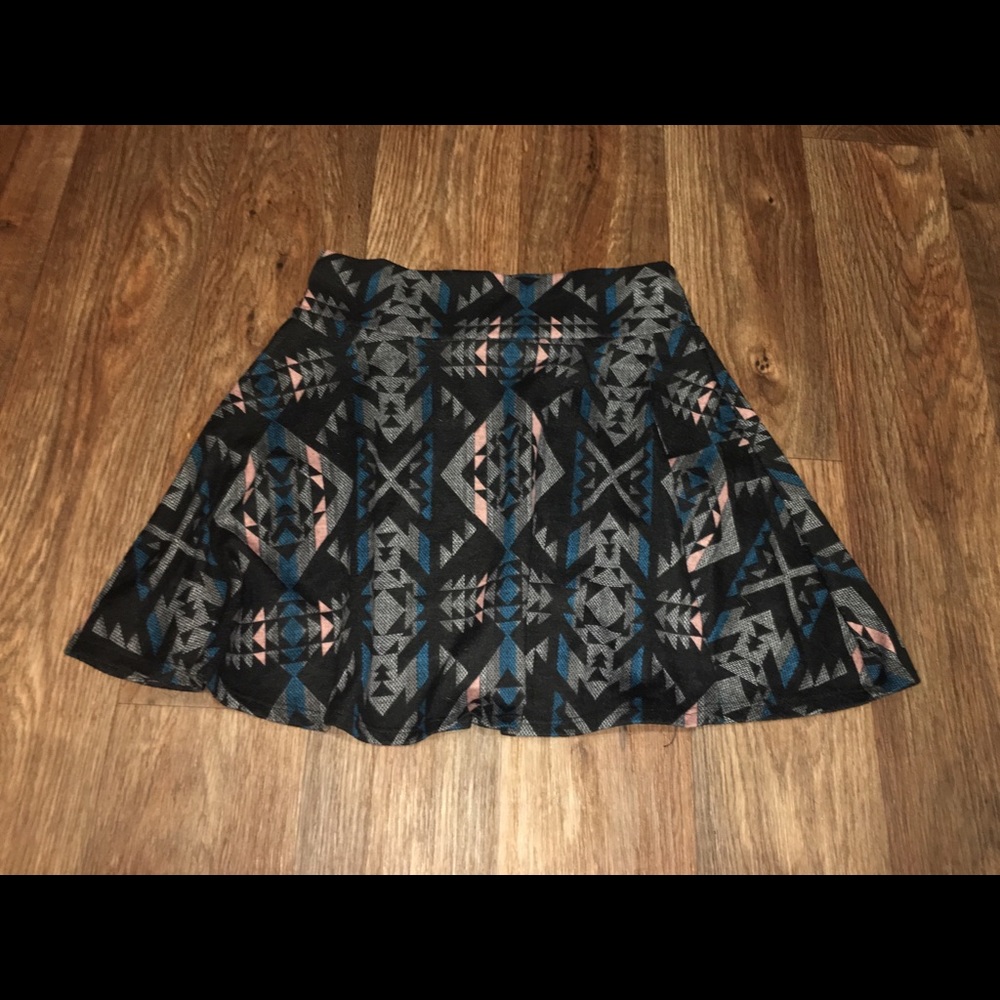 Tribal Print Skirt